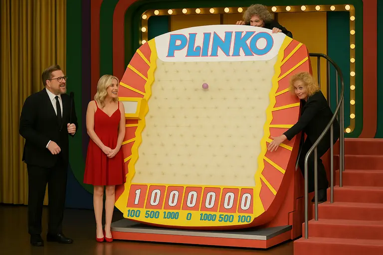 História do Jogo Plinko Plinko na TV